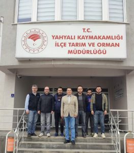 Yahyalı İlçe Tarım ve Orman Müdürlüğü ziyaret edildi.