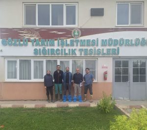 Gözlü Tarım İşletmesi Müdürlüğü ziyaret edildi.
