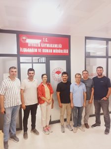 Ayvalık İlçe Tarım ve Orman Müdürlüğü ziyaret edildi.