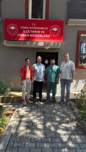 Gömeç İlçe Tarım ve Orman Müdürlüğü ziyaret edildi.