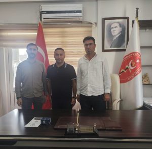 Şanlıurfa Veteriner Hekimleri Odasına hayırlı olsun ziyareti yapıldı.